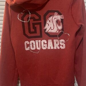 Victoria’s Secret PINK Red Go Cougars Hoodie